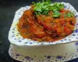 लाल टोमॅटो ची चटणी / भाजी (laal tomato chutney recipe in marathi) रेसिपी स्टेप 7 फोटो 