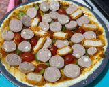 Foto langkah ke 5 dari resep Pizza Sourdough Discard.