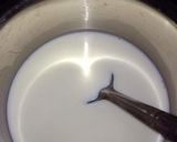 A picture of step 1 of Malai Chenna.