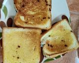 Foto langkah ke 6 dari resep Chocolate Cheese Almond Sandwich.
