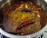 A picture of step 4 of Sarson Ka Saag.