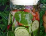 Hình bước làm 1 của món Detox Dâu Tây