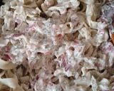 A picture of step 5 of Creamy salmon tagliatelle.