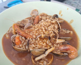 Foto del paso 6 de la receta: Caldero de arroz con almejas, gambas y calamar
