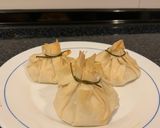 Foto del paso 5 de la receta: Saquitos de gambas y salmón ahumado