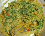 ग्रीन मसाला एग करी / पालक करी (Green masala egg curry / palak curry recipe in hindi) रेसिपी चरण 6 फोटो