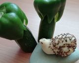 عکس مرحله 1 از دستور 🐌پیراشکی حلزون 🐌(مخصوص بچه های خلاق) 😁❤️