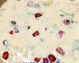 A picture of step 4 of Pomegranate Raita.