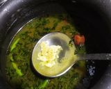 A picture of step 10 of Drum stick leaves Rasam.