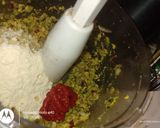 Foto del paso 2 de la receta: Albóndigas veganas de tempeh y aderezo de yogur vegano y granada