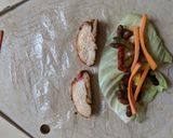 A picture of step 4 of Mexican Rice Rolls.
