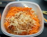 Une image de l'étape 2 de Salade mangue cacahuètes.