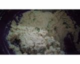A picture of step 2 of Soyabean Daal Vada.