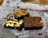 Foto langkah ke 6 dari resep Brownies coklat topping 3 rasa.