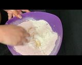 A picture of step 1 of Malai khaja.