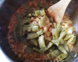 Foto del paso 4 de la receta: Coliflores esparragadas con judías verdes y chips de remolacha