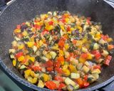 Une image de l'étape 26 de Flan de Légumes Confits et Jambon Blanc.