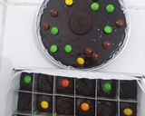 Foto langkah ke 4 dari resep Shiny Crust Brownie.
