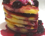Foto del paso 6 de la receta: Hotcakes o Pancakes Con Arándanos Sin Gluten