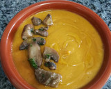 Foto del paso 8 de la receta: Crema de boniato y setas