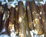 Foto langkah ke 3 dari resep Es Lilin Susu Cokelat.