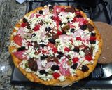 Foto del paso 5 de la receta: Pizza de colores Navideña