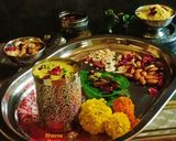 A picture of step 2 of ઠંડાઈ.(Thandai Recipe in Gujarati).