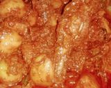 A picture of step 8 of Sindhi Biryani.