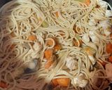 Foto del paso 6 de la receta: Espaguetis con verduras y soja