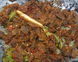 Gambar langkah 4 resipi Daging Balado.