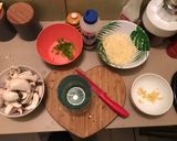 Pirított gombás tészta recept fázis 1 fotója