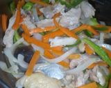 Foto del paso 4 de la receta: Chaomin con pollo
