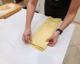 Vajas leveles tészta (tojásmentes) recept fázis 14 fotója