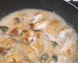 A picture of step 3 of Saltimbocca alla Romana.