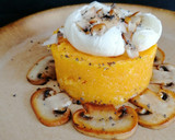 Foto del paso 10 de la receta: Parmentier de calabaza con champiñones y huevo poché
