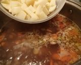 Fejtett bableves recept fázis 2 fotója