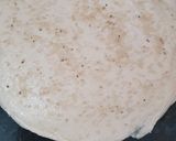 A picture of step 11 of Dilkush or sweet bread with coconut and tutti frutti filling.