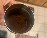 A picture of step 2 of South indian A2B filter coffee.
