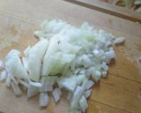 Foto del paso 1 de la receta: Arroz blanco con berenjenas, carne y un toque de curry
