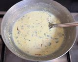 A picture of step 3 of Makhana Mango 🥭 Rasmalai (Kulhad wala Shahi Andaaz Vrat friendly & gluten-free).