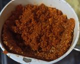 A picture of step 5 of Vada Pav /aloo chop burger.