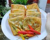 Foto langkah ke 8 dari resep Martabak Telur Jamur Mini.