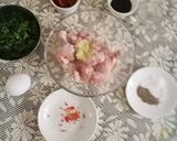 A picture of step 3 of Chicken 65.