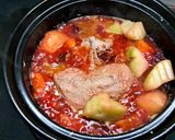 Hình bước làm 4 của món Rau củ om paté