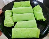Foto langkah ke 5 dari resep Dadar gulung isi selai durian.