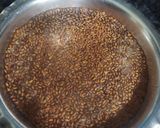 A picture of step 1 of Haleem seed kheer.