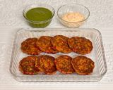 A picture of step 13 of Rainbow Protein Kebabs – Paneer & Veggie DelightHigh Protein | Monsoon Special.