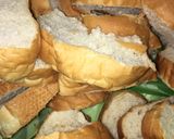 Foto del paso 1 de la receta: Pan de ajo y cilantro 🥖