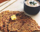 A picture of step 6 of ડુંગળી - ટમેટા ના પરાઠાOnion- tomato paratha.