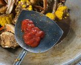 Foto langkah ke 3 dari resep Udang kepiting jagung saos.